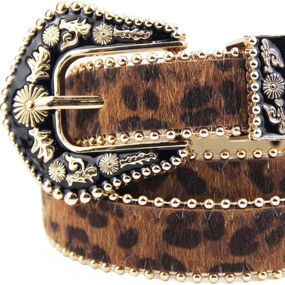 Leopard western belt